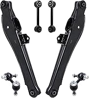Vista 1864 de Detroit Axle - Kit de suspensión delantera de 10 piezas para Chevy Aveo Aveo5 Pontiac G3 Wave 2 Ready Struts Assembly 2 Enlaces de barra