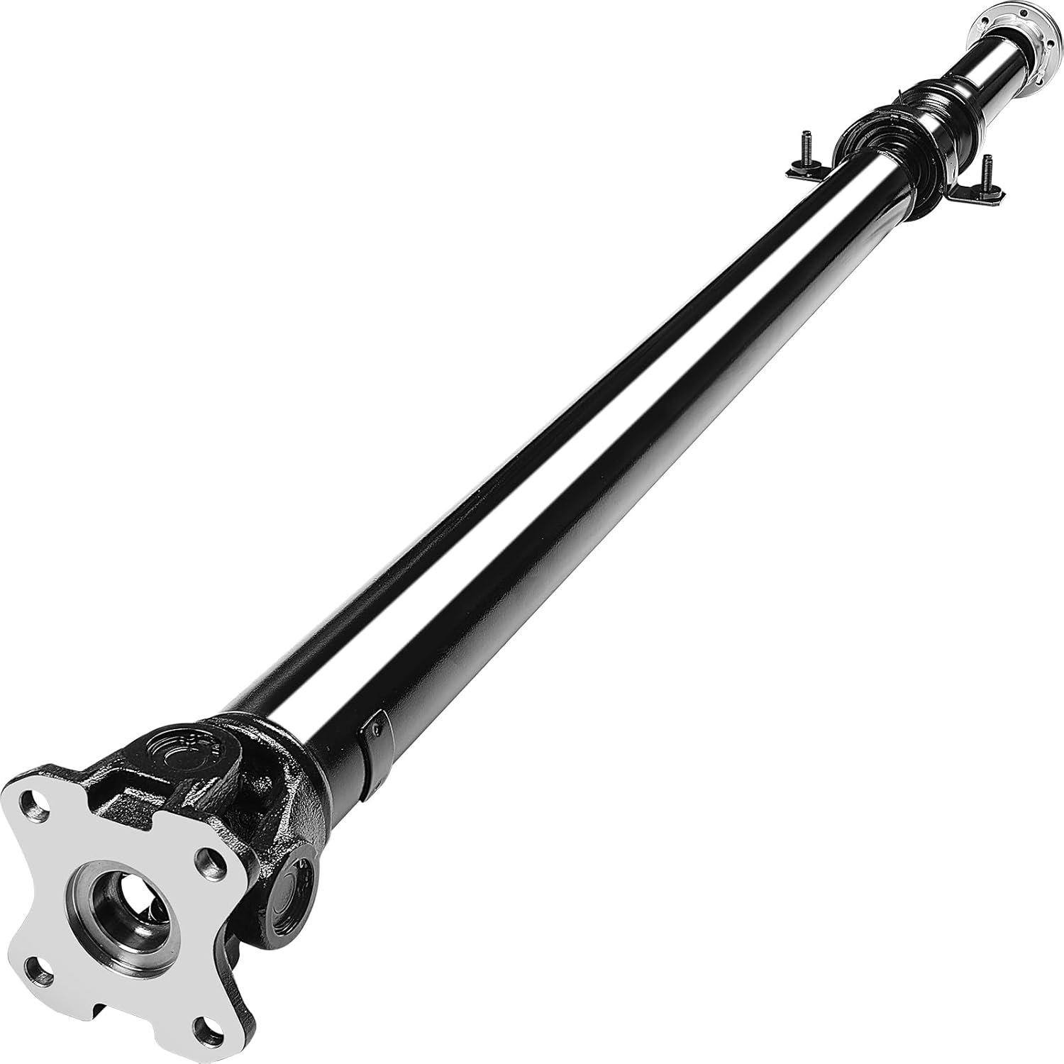 Rear Drive Shaft Prop DriveShaft Assembly 64.17'' - 67.2'' Fit for Ford Explorer Sport Trac 2007 2008 2009 2010, 4.0L 4.6L, [4WD], Crew Cab Pickup, Replace OE 7A2Z-4R602-D, 7A2Z-4R602-G