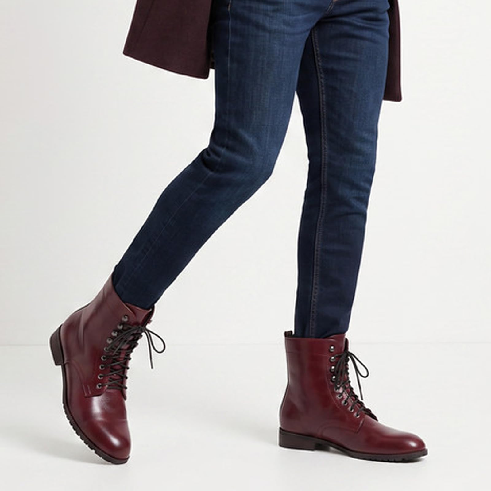 Stivaletti Equitazione Camminata Uomo Stile Britannico Vintage