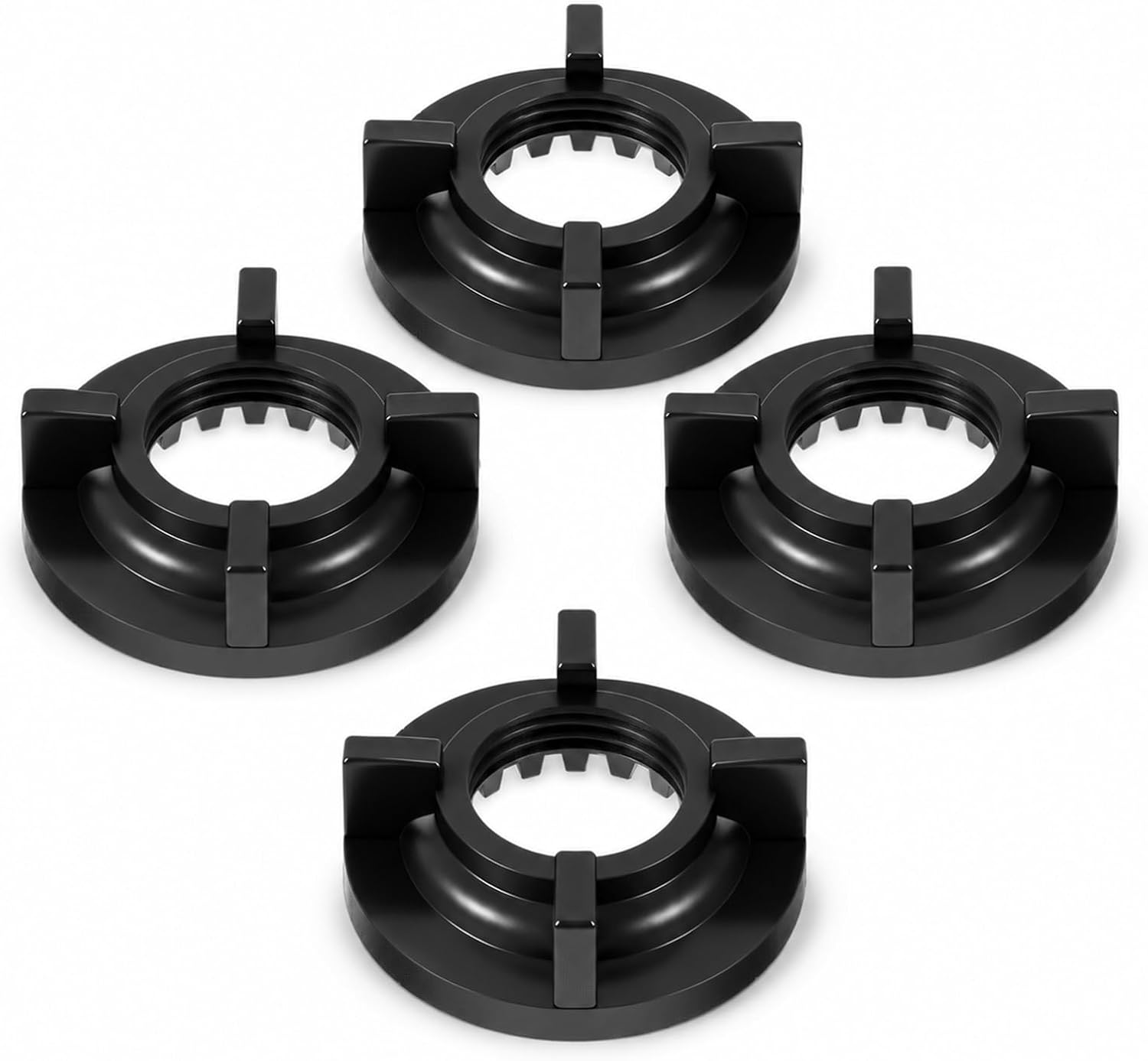 4PCS 1/2" IPS Faucet Mounting Nut Durable Plastic Lock Nuts Kit