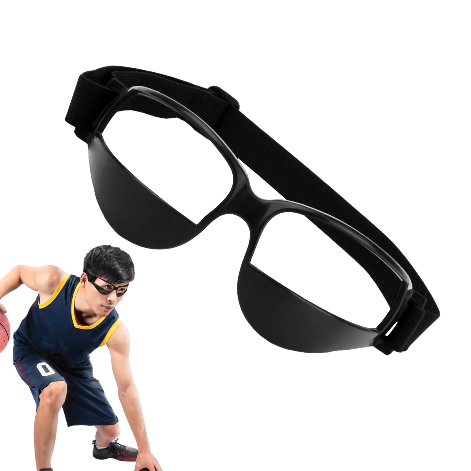 Lunettes de Basket-Ball de Protection pour Dribble et Entraînement Sportif