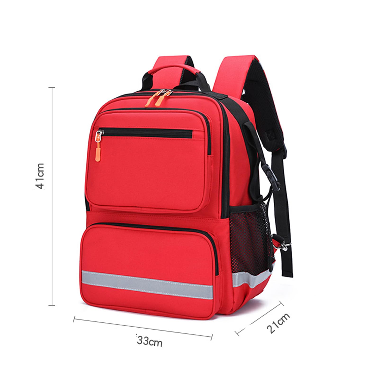 Große First Responder Trauma-Tasche, Erste-Hilfe-Kit-Rucksack, Multifunktions-Rollstuhltasche, Rollstuhl-Rucksack, First Responder EMT Trauma-Tasche (nur Tasche)