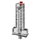 Blue-White Flowmeter for 6 in. PVC Pipe, Horizontal Installation