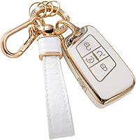 Vista 25 de Funda para llavero para Mercedes-Benz MB 2017-2021 Clase E/S, 2019-2021 Clase A/C/G y protector de llave inteligente