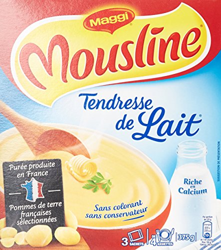 Maggi Purea Mousline Tenerezza del latte 3 bustine 375 g