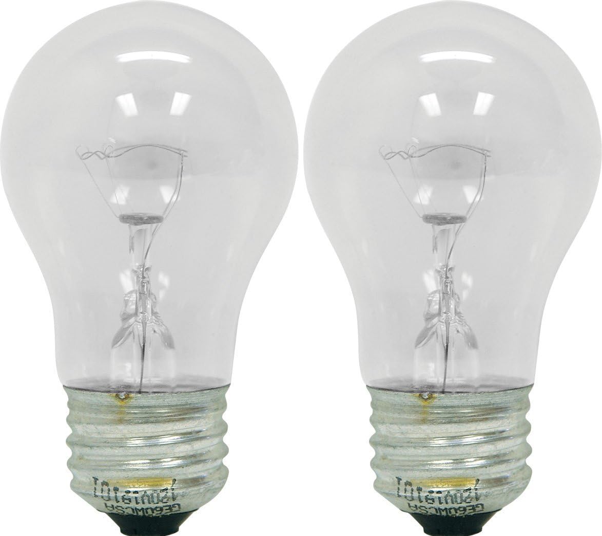 40 Watts Lava lamp Light Bulb, Small Appliance Oven Refrigerator Bulbs, A15 Shape Appliance Bulb, 40 Watt, High Temp, E27 Medium Base, Clear Glass, Oven Bulbs