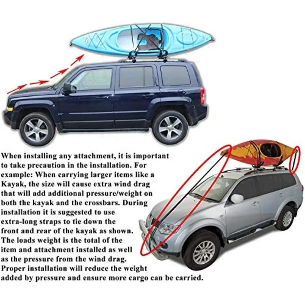 Dachträger Querträger Dachträger-Querträger für RAV4 2013–2018, Aluminium, schwarz, leichtes Design für den Dachtransport