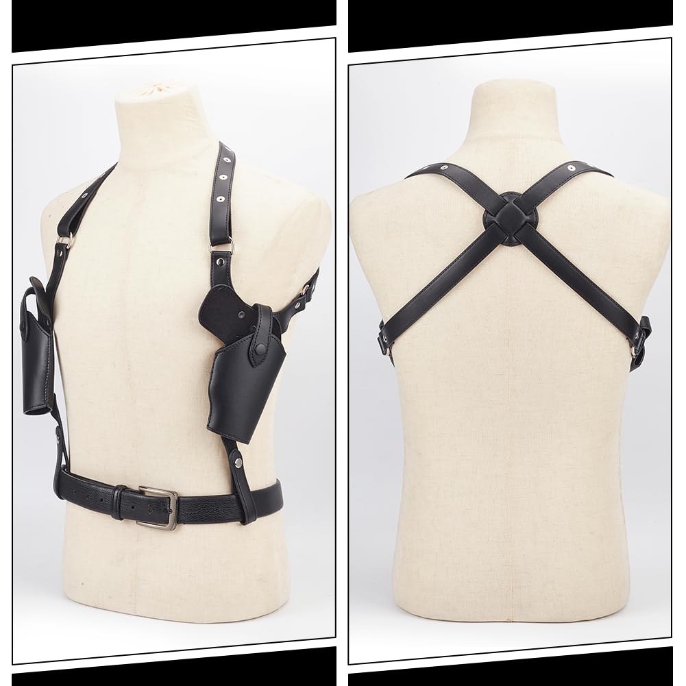 Holster D'épaule Dissimulé Universel – Étui Pistolet Réglable, Tirage Rapide Droitier/gaucher - 5
