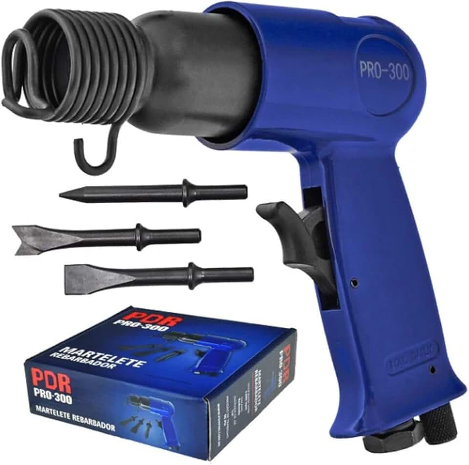 Martelete Pneumático Pistola Rebarbador 1/4 Pro-300 Ldr-pro