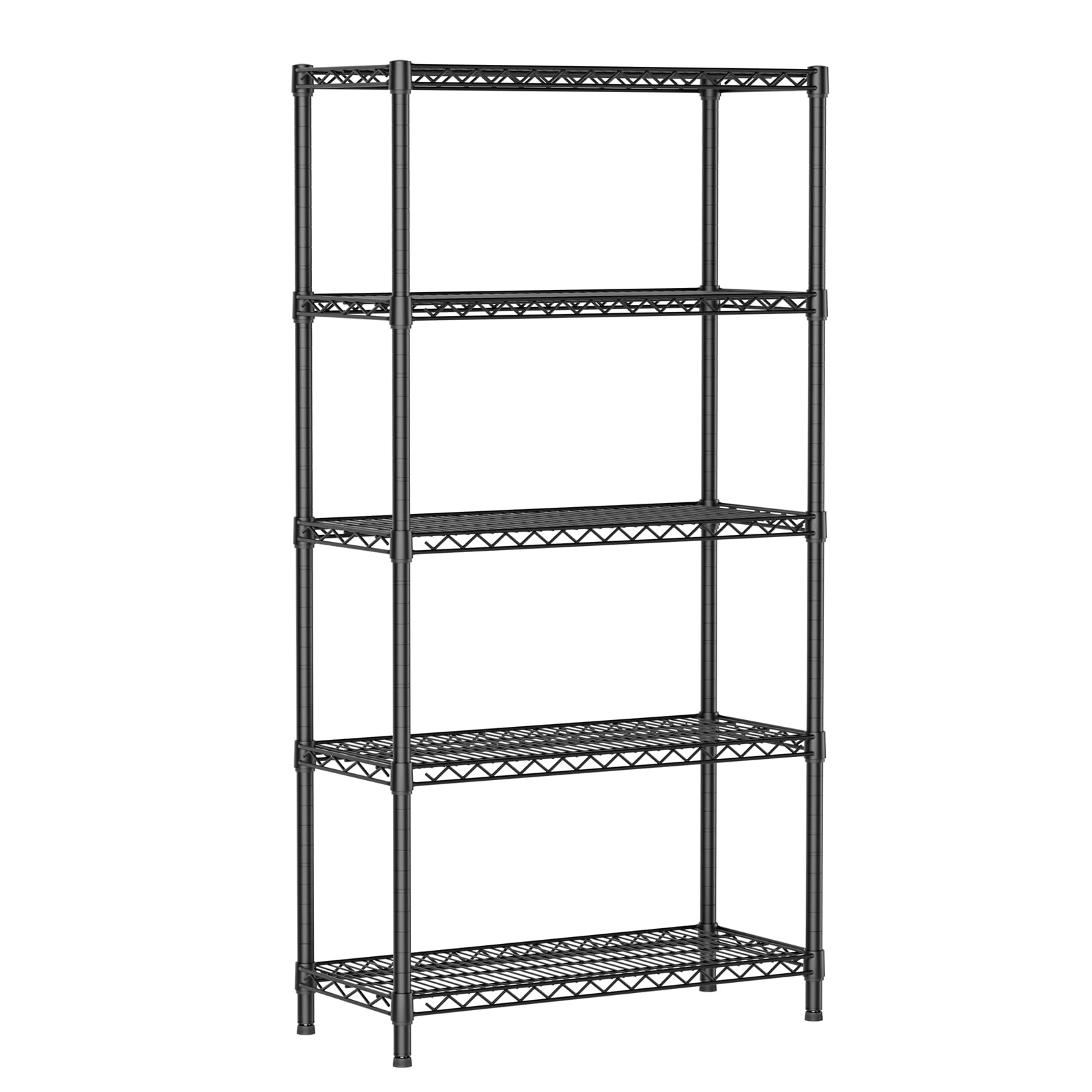SINGAYE Drahtregal: Verstellbare Metalleinheit für Waschküche, Badezimmer, Küche, Zuhause, Garage, Lagerung, Speisekammer, Regal