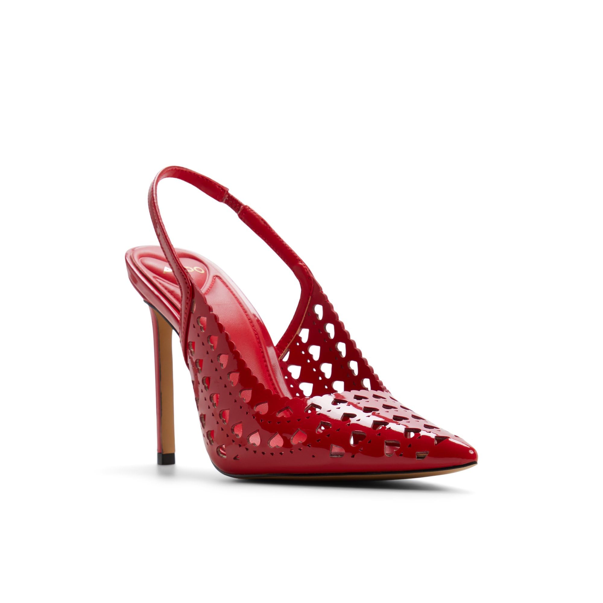 aldo LOVESLING-B Women's Red Heels-picture-2