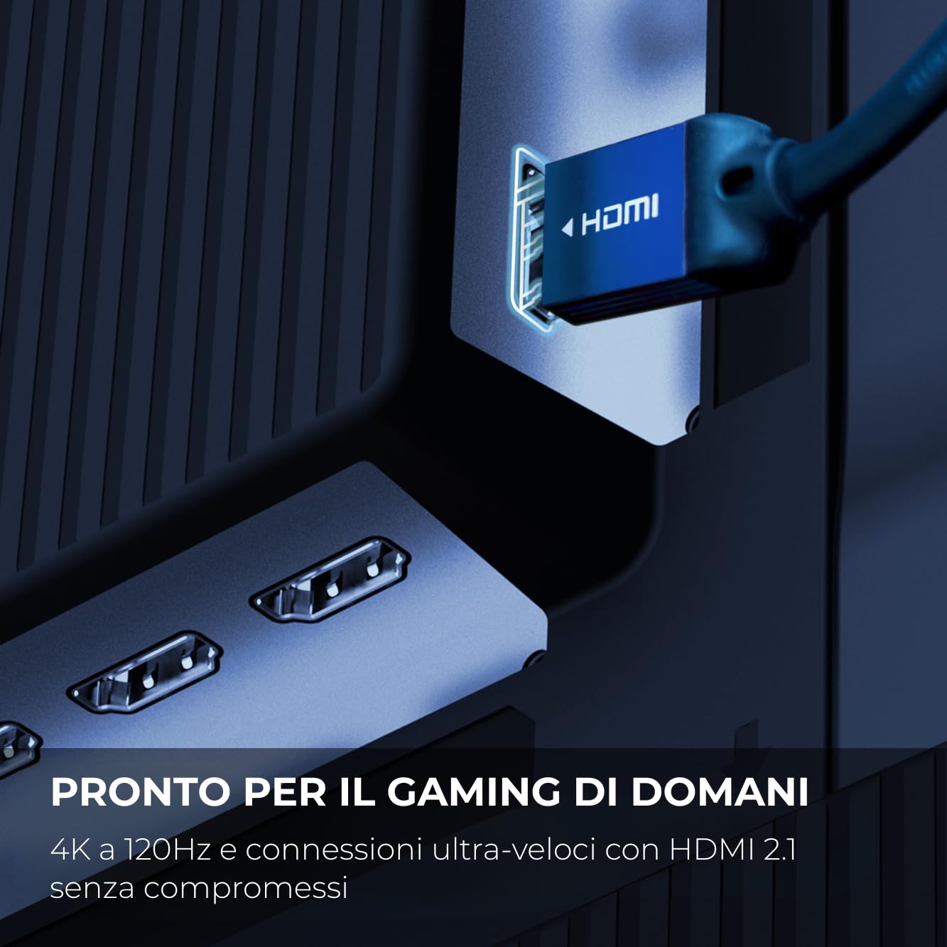 Haier QLED 4K UHD H43S81FUX 43'' Smart TV, Google TV, Dolby Audio, HDR 10, Telecomando Smart, Google Assistant, Bluetooth 5.1, Gaming 120Hz, USB 2.0, DBX TV, HDMI 2.1 x 4