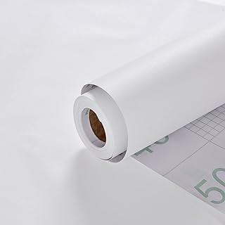 White Peel and Stick Countertops Removable Wallpaper Thicken Vinyl Moder...