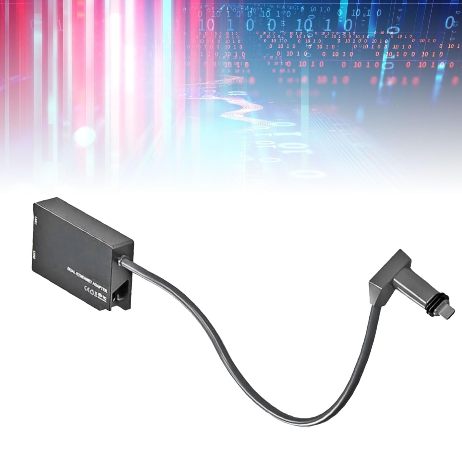 FTVOGUE 2-portowy Adapter Ethernet, Miedziany, Gumowy Rozdzielacz Gigabitowy, łączność Przewodowa 1 Gb/s dla Systemów Satelitarnych i Laptopów Gen 2 V2