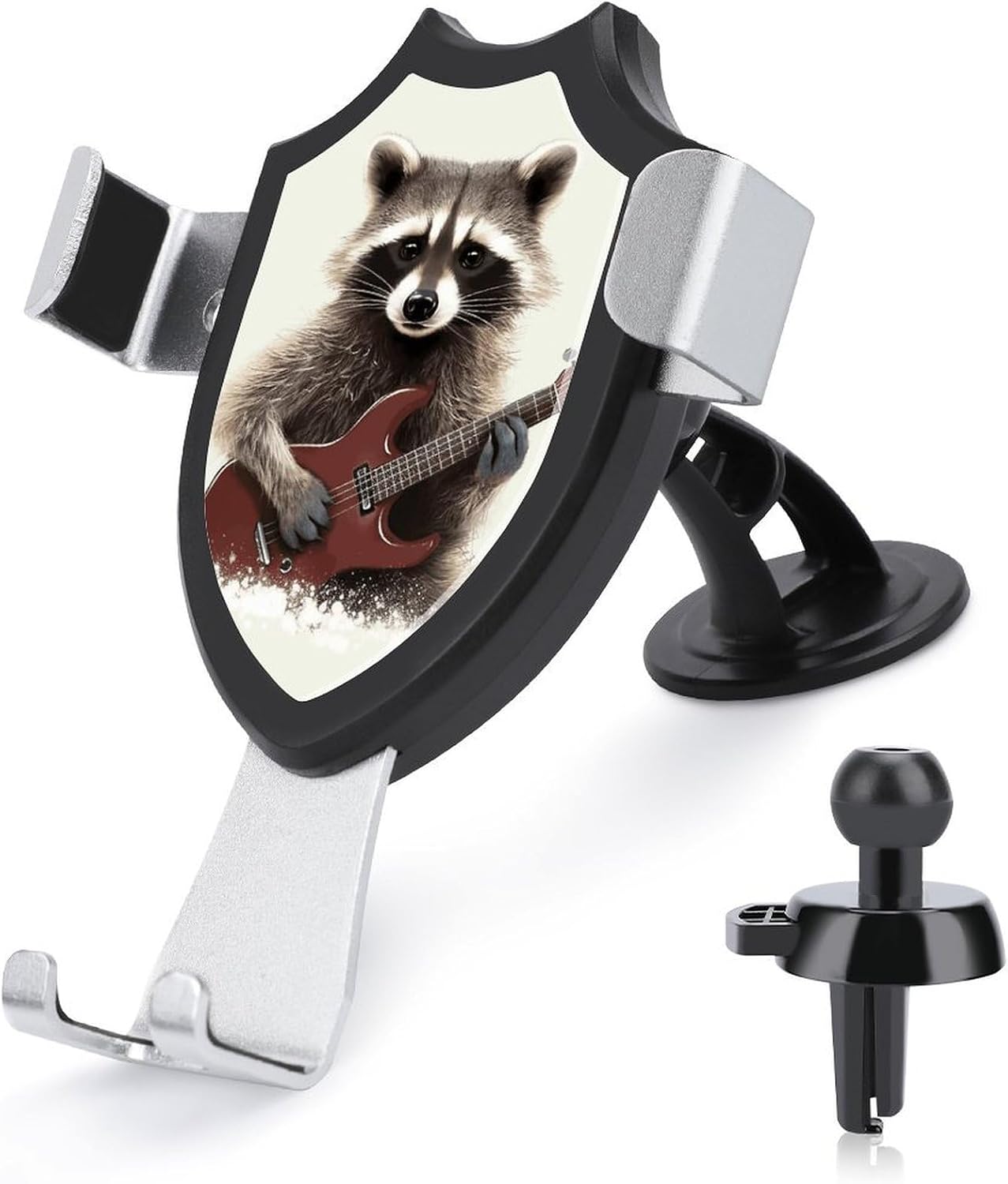 Funny Raccoon Phone Stand,Magnetic Phone Holder,Upgraded Phone Mount,Universal Automobile Cradle for GPS and All Smartphones.