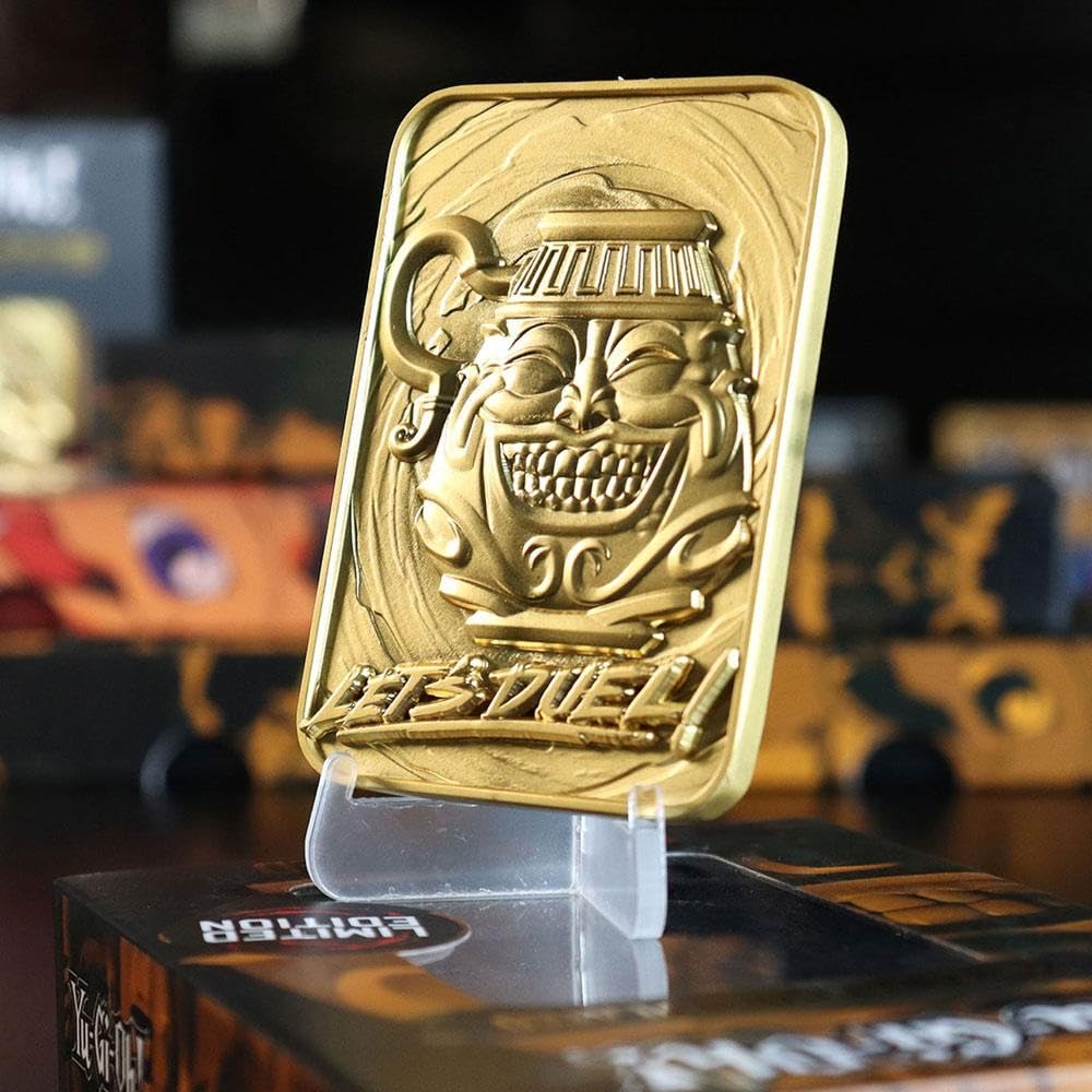 YU-GI-OH! - Garnek Chwały - Carte en métal plakietka lub kolektor