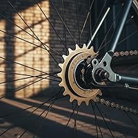 Vista 4 de Alomejor Rueda libre rueda dentada de acero Carretera Rueda libre 18 dientes sola velocidad volante