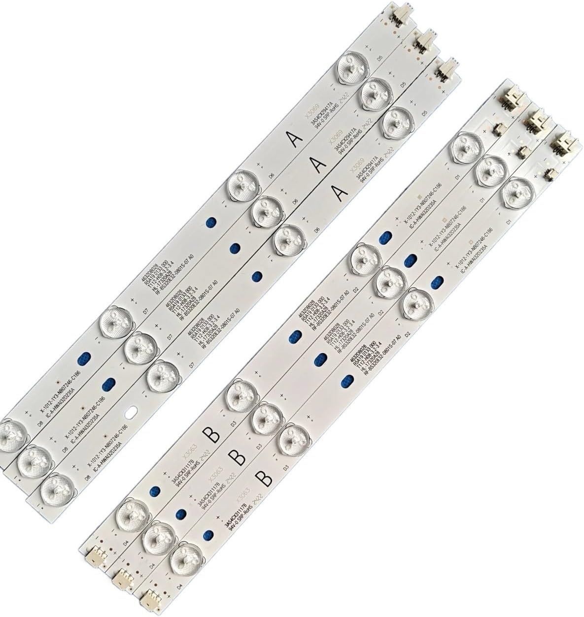 Suitable for SL32WD803 HD-3208 H3260A RF-BS320E32-0801S-07 HL-17320A28-0801S-01 A2 LC315TU3A-01 358P107902D3 C320x14-e5-b 3 ​​Pieces Compatible