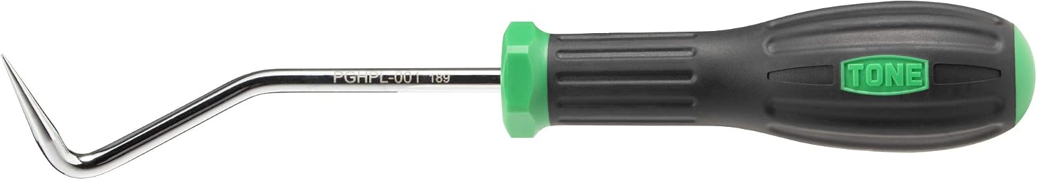 TONE PGHPL-001 Power Grip Hose Puller, No.1 Green, Depth 1.3 x Height 8.3 x Width 1.6 inches (3.4 x 21 x 4 cm)