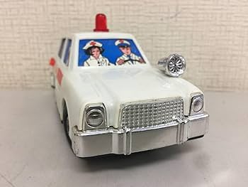 Amazon.co.jp: 昭和レトロ KANTO TOYS ゼンマイ ピーポー救急車