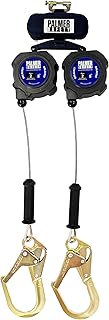 Palmer Safety Fall Protection SRL8222T Twin SRL 8' Leading Edge Lightweight with Rebar Hooks