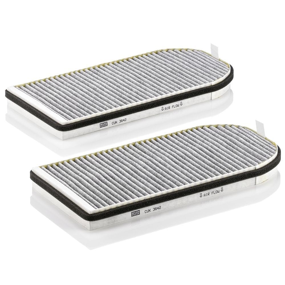 MANN-FILTER CUK 3642-2 Filtr powietrza kabinowego - SAMOCHODY OSOBOWE + DOSTAWCZE