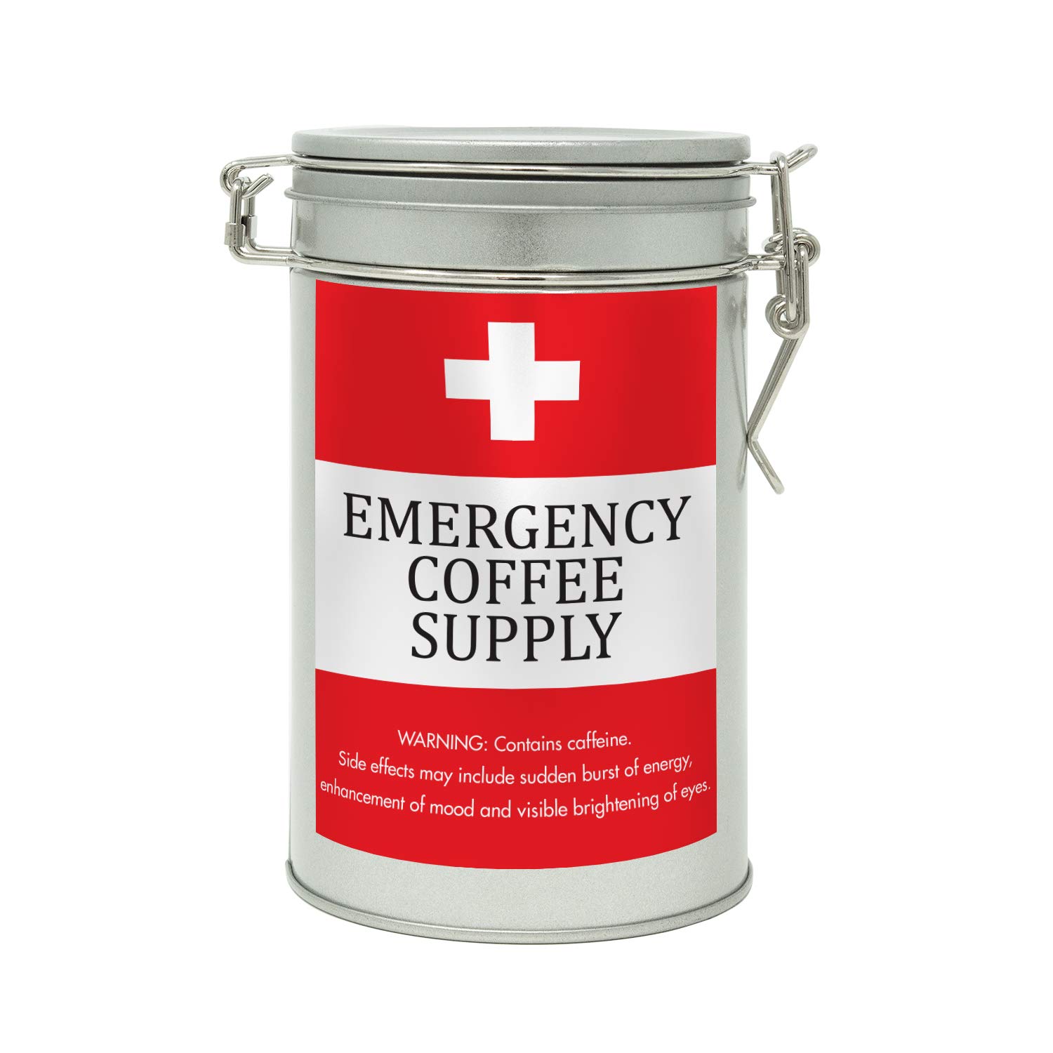 Sistir, Emergency Coffee Gift in A Tin. Perfect for Coffee Lovers. 100% Arabica Grounds, Roasted and Packed in The UK. 150g