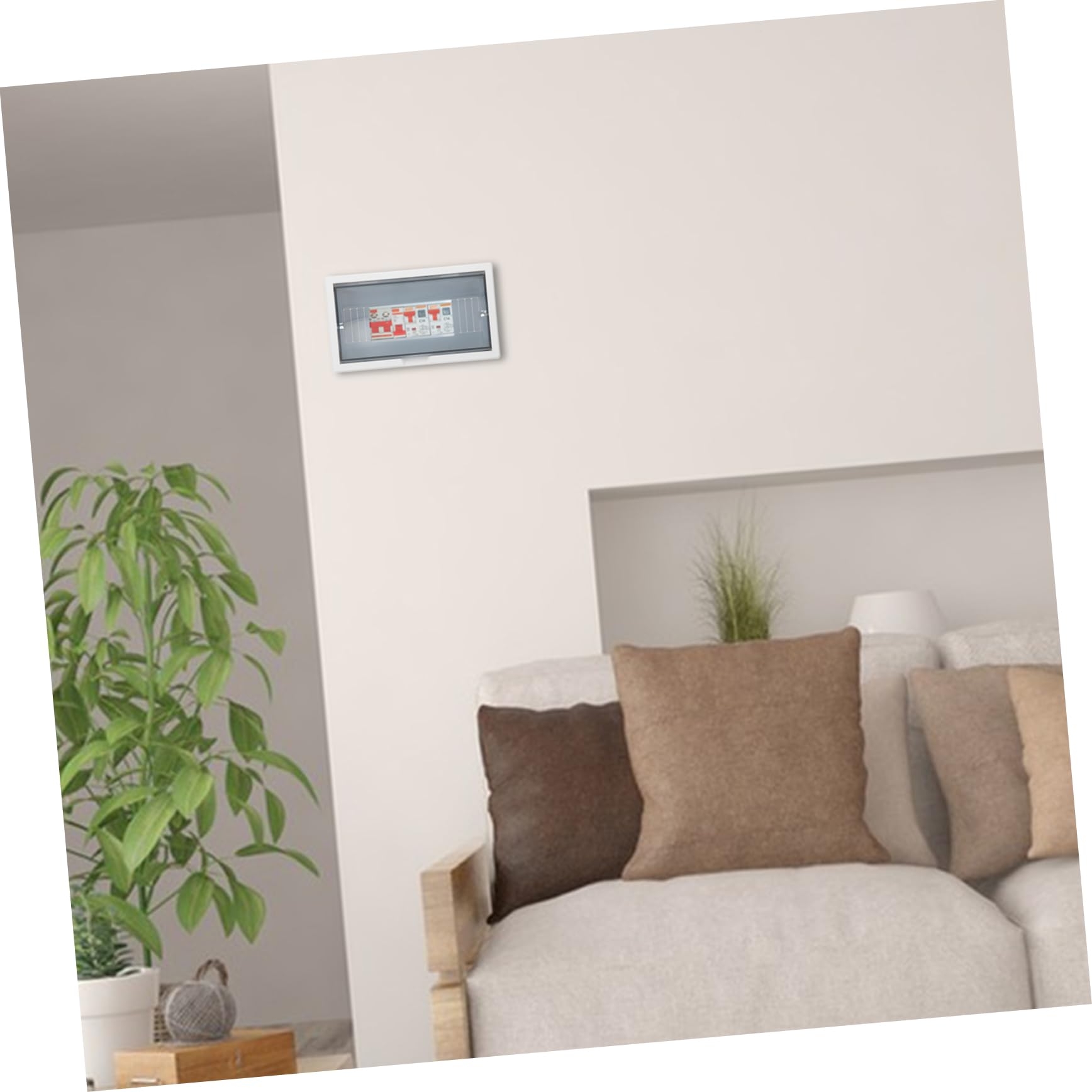 GLEAVI 5pièces Boîtier De Protection Électrique Étanche Pour Panneau De Distribution Couverture Élégante Et Pour Boîte De Circuit Installation Facile Et Adaptée Aux Espaces