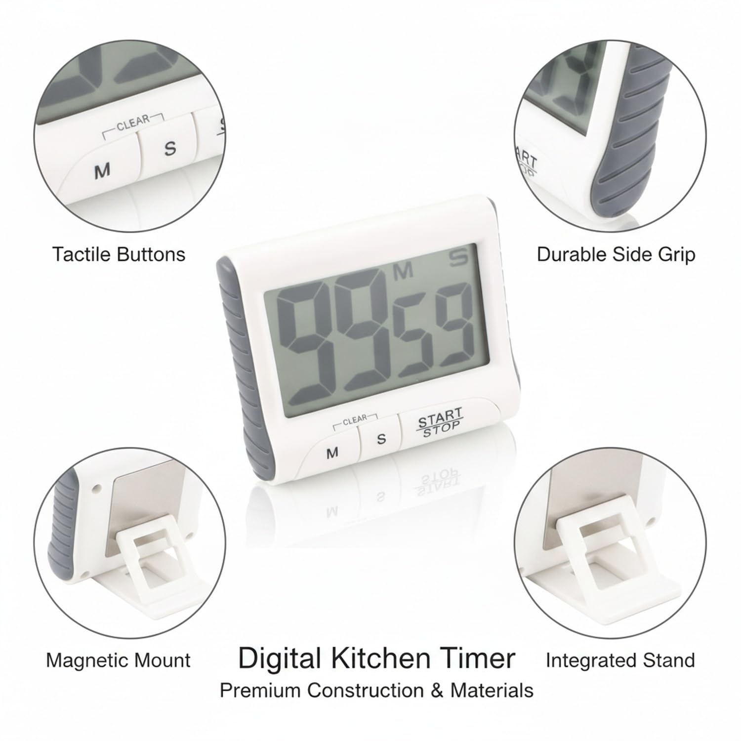 Timer da Cucina Digitale, 1 PC
