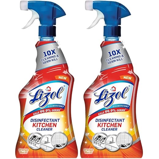 Lizol Power Kitchen Cleaner Spray 450ml 450 ml