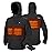 TIDEWE Heated Jacket for Men with Battery Pack, Heated Coat (Black, Size S)