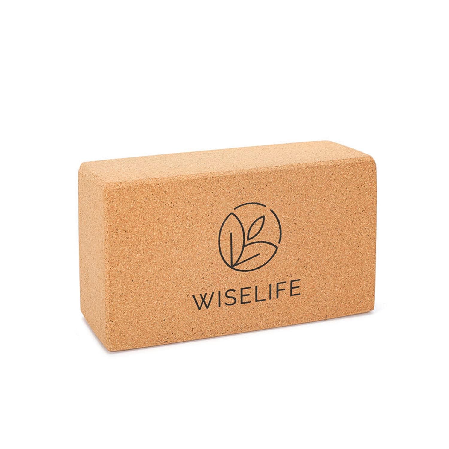 WiseLife Cork Yoga Block | Yoga Brick High Density Premium Cork Material, Odour Resistant, Soft Surface for balance, support & performance (Cork-Packof 1) (B0CT7X955P) Amazon Price History, Amazon Price Tracker