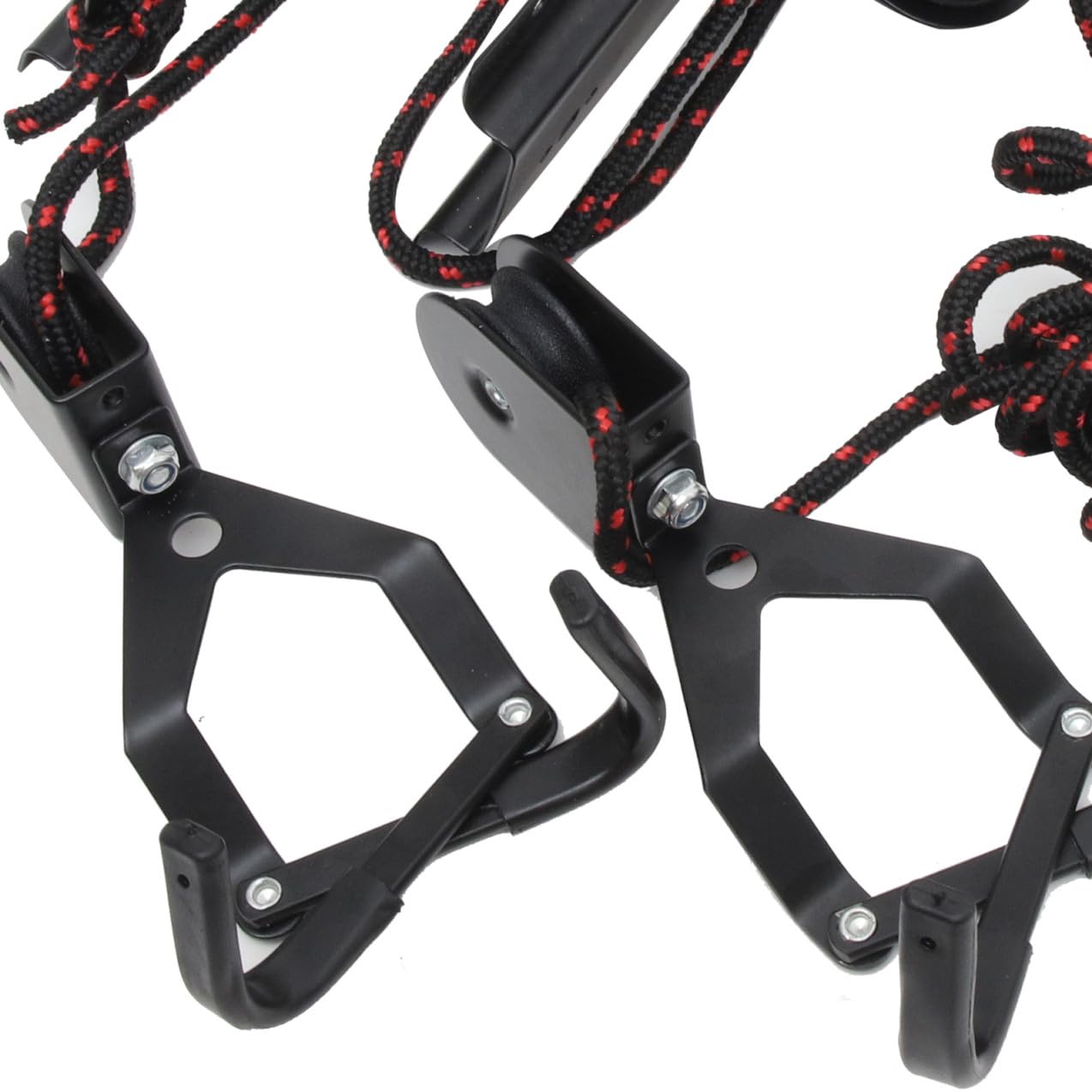 Healeved Soporte Bicicleta Pared de Entusiastas del Ciclismo Color Aleatorio Negro de Acero y Abs Ligero con Superficie Lisa para Colgar Bicicletas en Garaje Interior