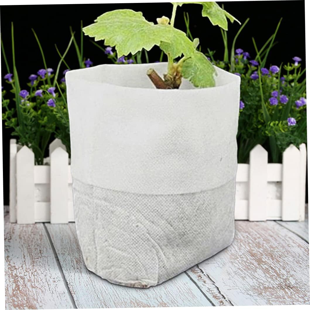 Gardening Plant Grow Bag Non-Woven Plant Nursery Bags Fabric Plant Seedling Bags for Garden Supply 600PCS