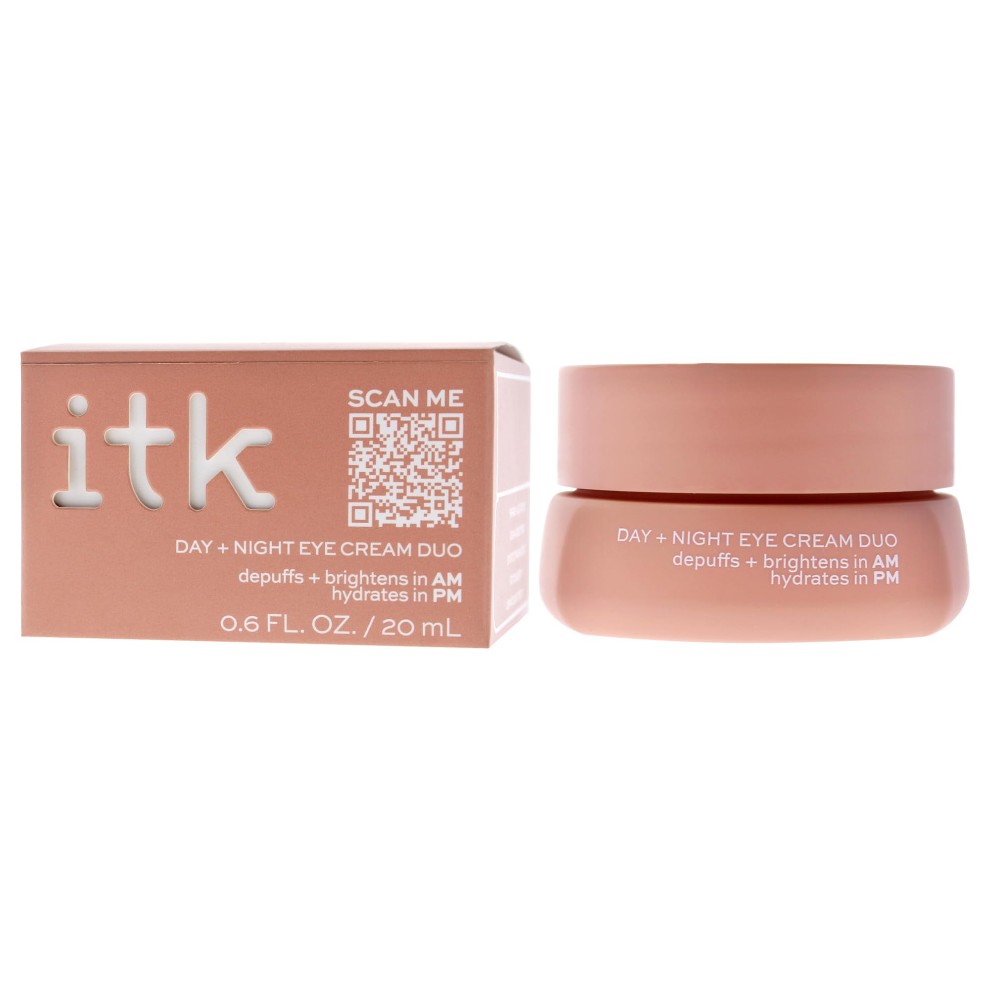 Day Plus Night Eye Cream Duo by ITK for Women - 0.6 oz Cream, Cranberry, 60 g (Pack of 1) - Image 4