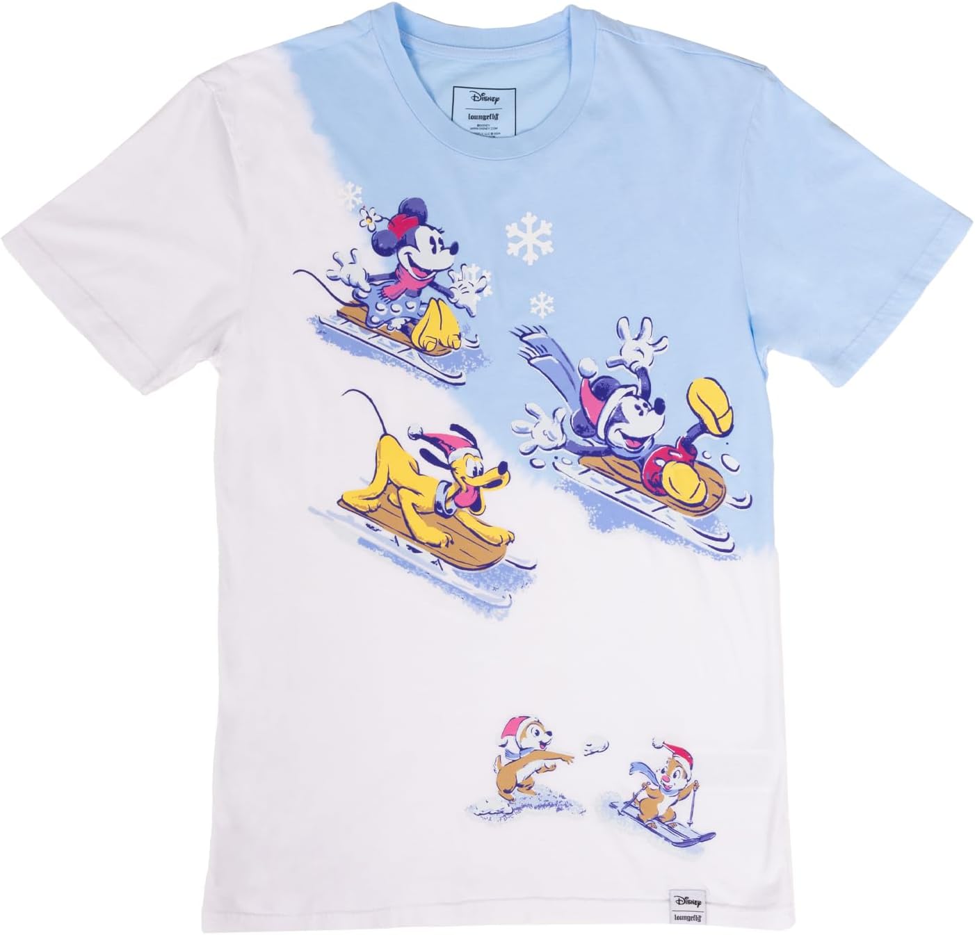 Loungefly Disney Mickey and Friends Winter Wonderland Tee Shirt