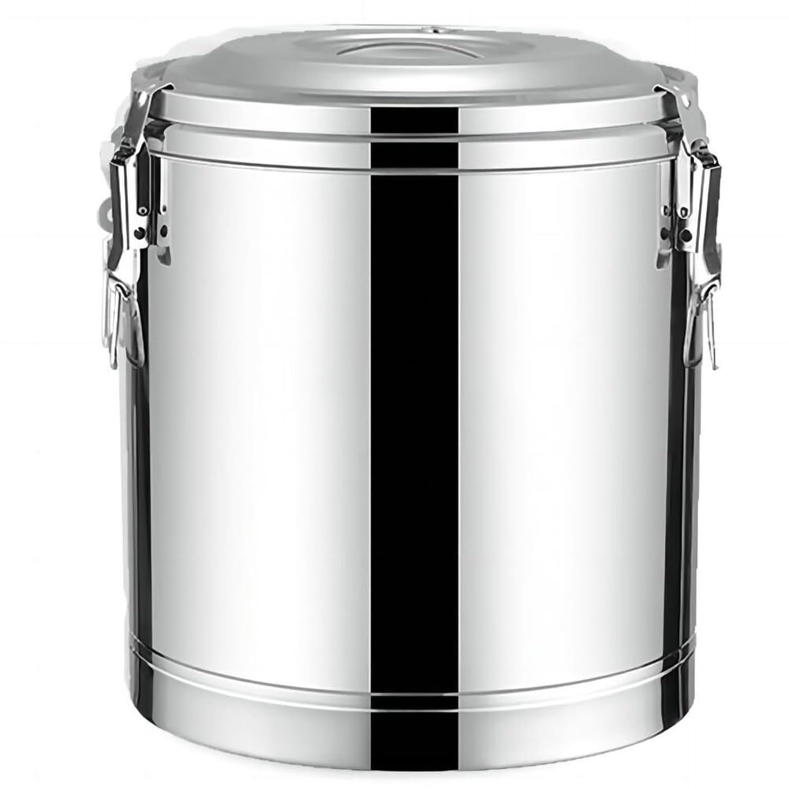 SBCGFY Stainless Steel Thermal Drink Dispenser - 304 Insulated Beverage Container With Tap For Hot & Cold Water, Ideal For Catering, Tea, Coffee, Soup,Without Faucet-40L