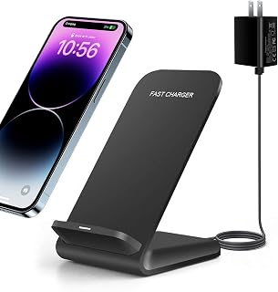 20W Fast Wireless Charger,Wireless Charging Stand Compatible with iPhone 14/14 Pro/13/12 Pro Max/Pro/11/11 Pro Max/X/8, Phone Charger for Galaxy S23/S22/S21/S20/S10/Note 20/10,Pixel/Lumia/LG G8 etc