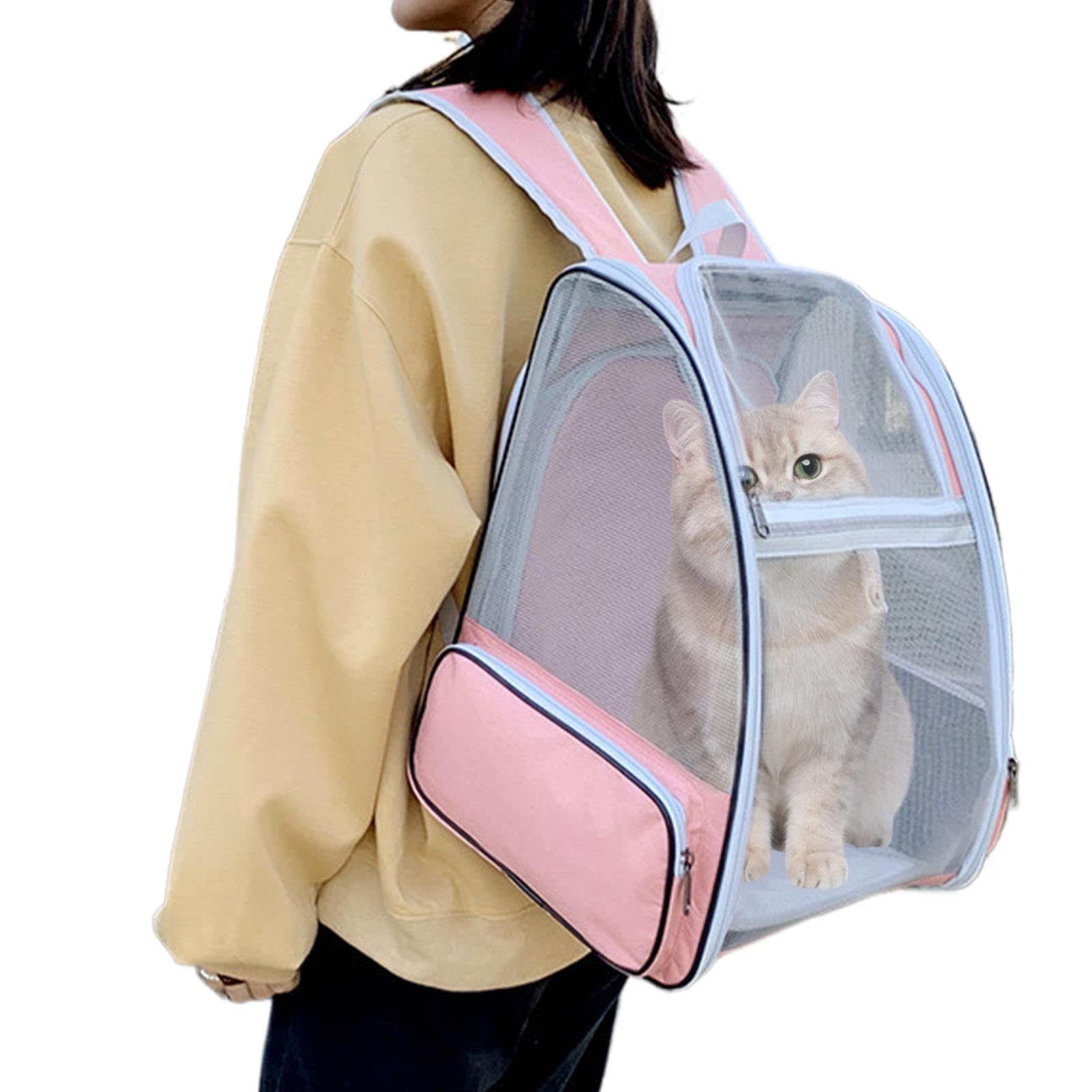 Mochila transportadora para perros que elimina el calor en el exterior