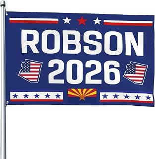 Karrin-Robson 2026 flags Arizona Governor Election Republician 4x6 Ft Outdoor Banners