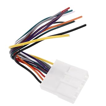 GLEAVI Radio Wire Harness Adapter for Car Stereo Accessories Female Connector Cable for Easy Installation Compatible with Factory Wiring Enhances Radio Reception and Audio Performance