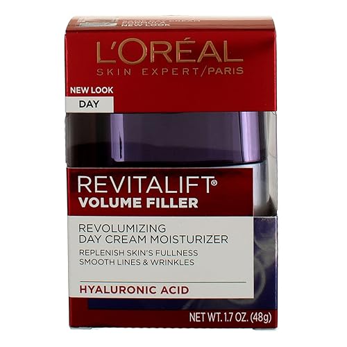 L'Oreal Paris Revitalift Volume Filler - Hidratante voluminizador diario, 1.70 onzas (paquete de 2)