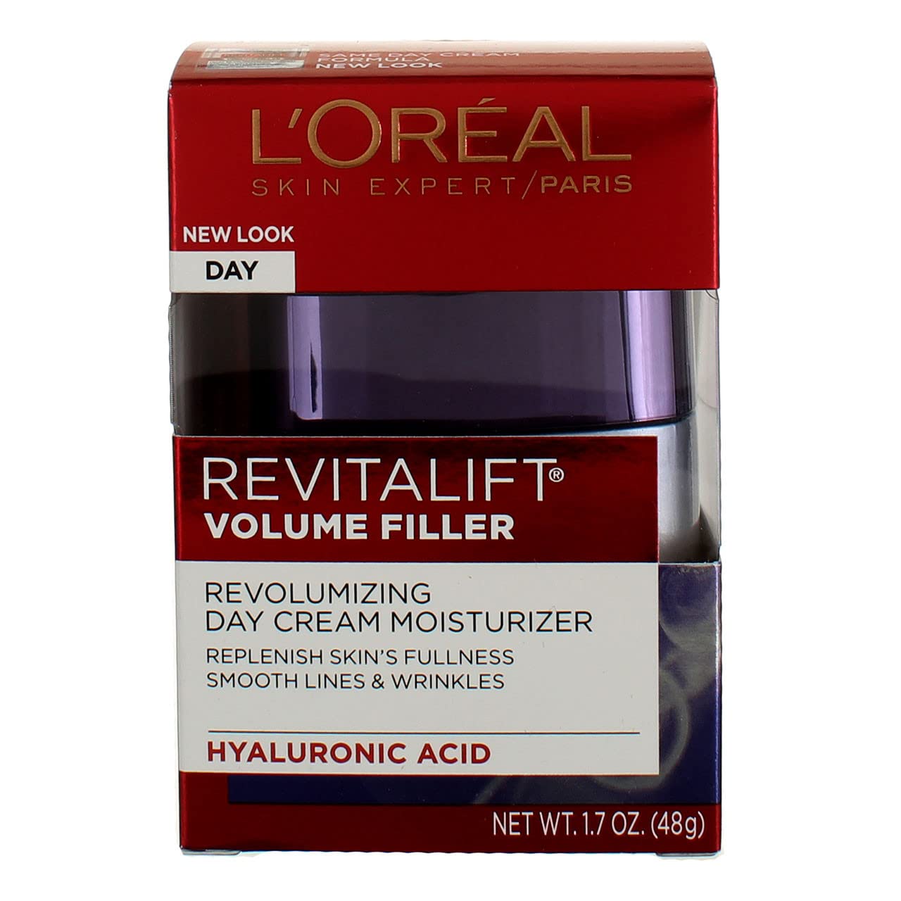 L'Oreal Paris Revitalift Volume Filler Daily Volumizing Moisturizer 1.70 oz (Pack of 2)