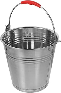 Wood Pellet Bucket Ash Bucket Fireplace Metal Bucket Grill Charcoal Bucket Galvanized Iron Ash Bucket Ash Can Pail Horse Feeding Bucket Water Feed Bucket Ash Carrier Container M