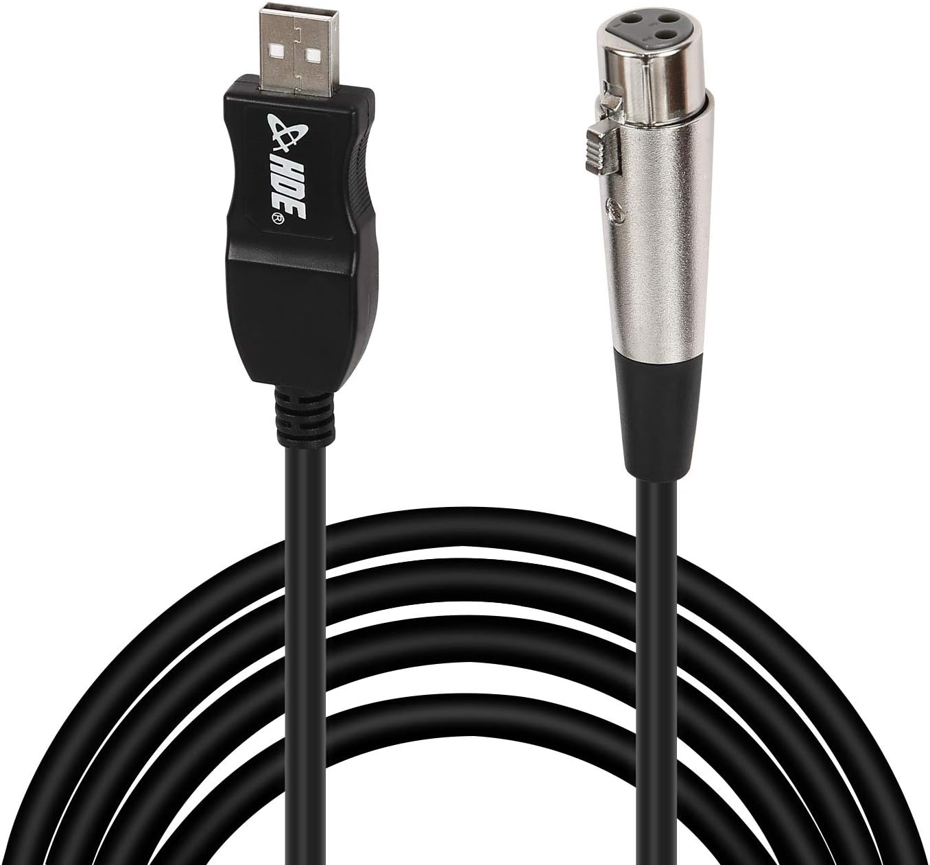 Amаzоn Crаzу 🔥 Dеаlѕ HDE USB Microphone Cable for Karaoke Microphone USB Male to XLR Female Mic Cables for Microphones Recording Singing Karaoke (10 ft)