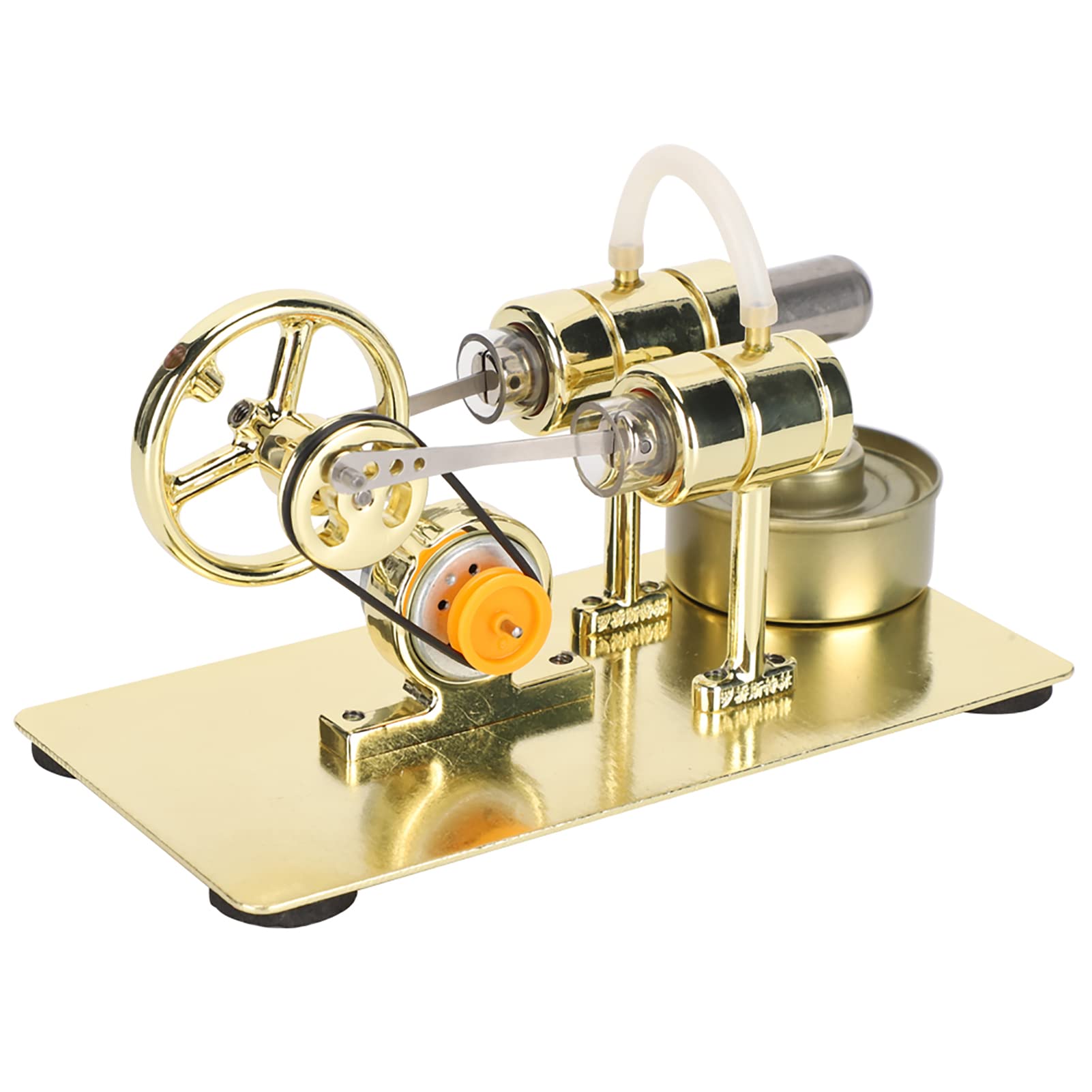 Stirling Engine, Stirling Engine Kit Stainless Steel Stirling Engine Stirling Engines with Stable Structure for Science Projects