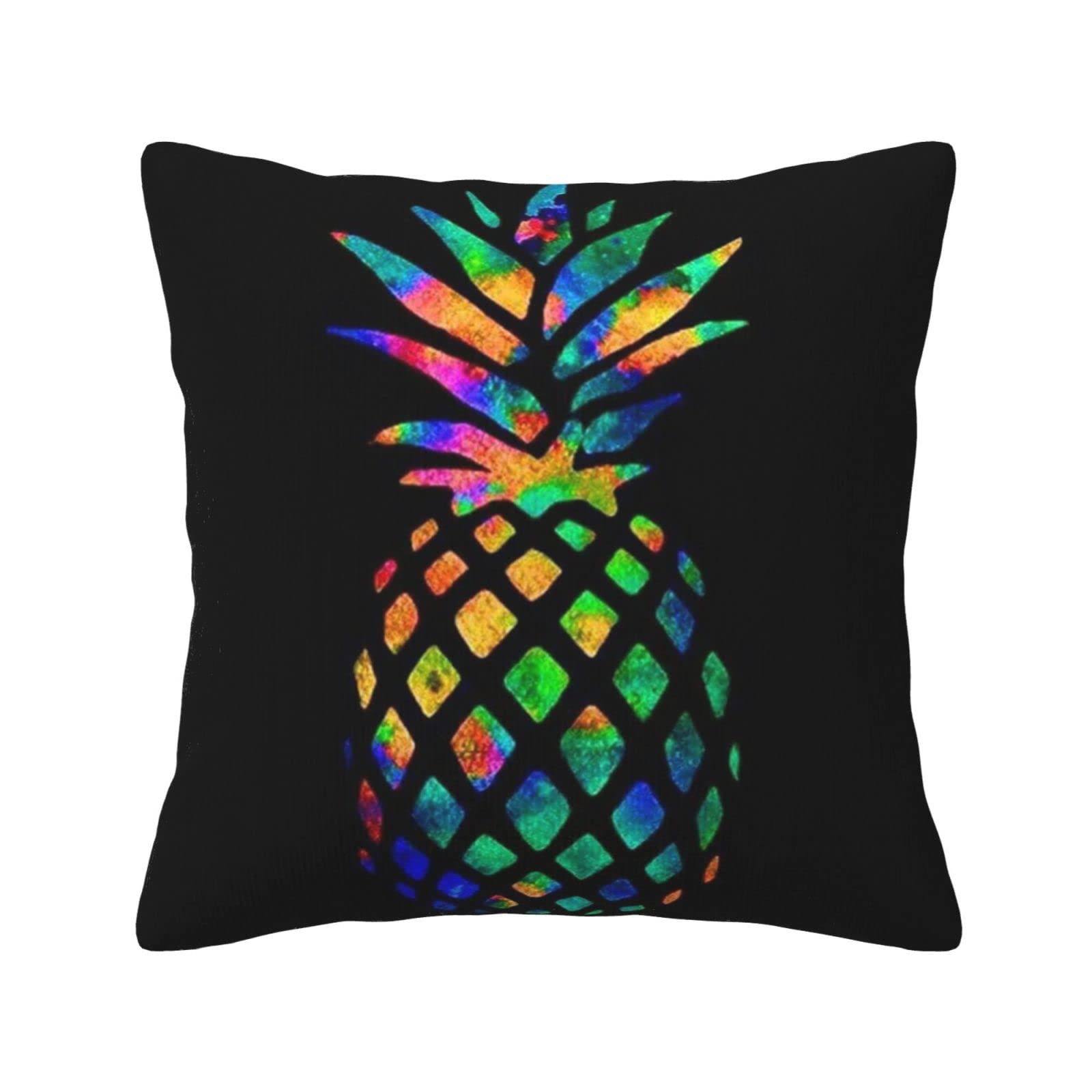 Housse de coussin velours côtelé imprimé pour salon cosy et chambre