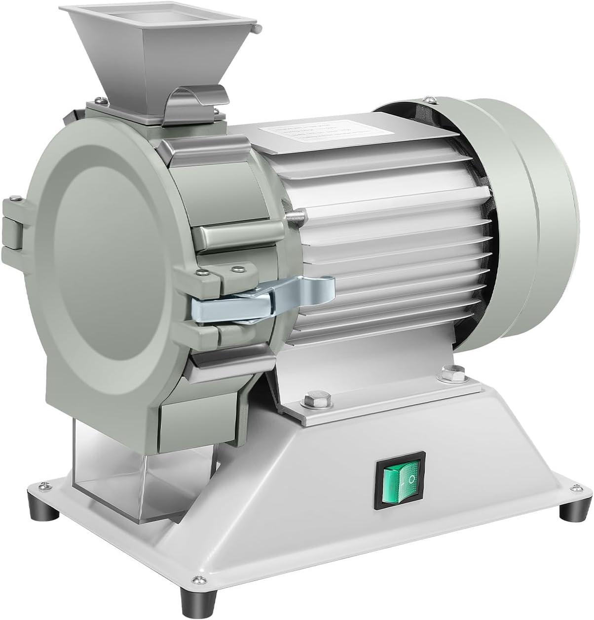 Plant Grinder 250W 110V Electric Micro Plant Grinding Machine 1400r/m Micro Mill Plant Machine with 3 Sizes Sieve 30-120 Mesh Mesh Soil Crusher Pulverizer for Restaurants