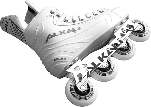 Vista 17 de Alkali Cele III - Patines de hockey en línea para adultos mayores