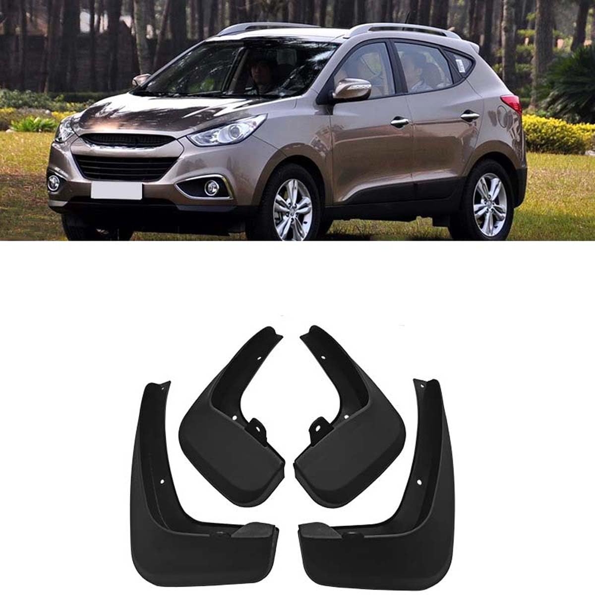 Garde-Boue pour Voiture Hyundai Tucson ix35 2010-2015